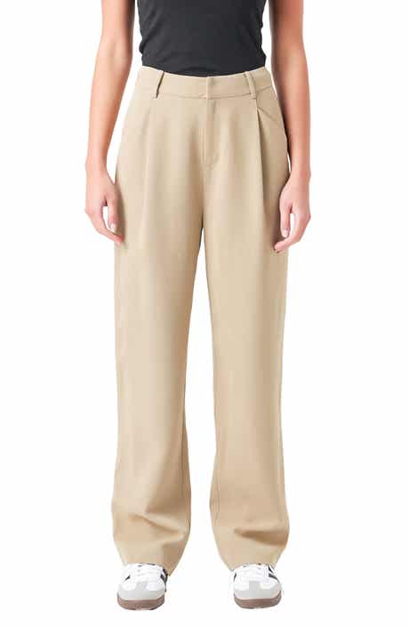 High Waist Wide Leg Pants