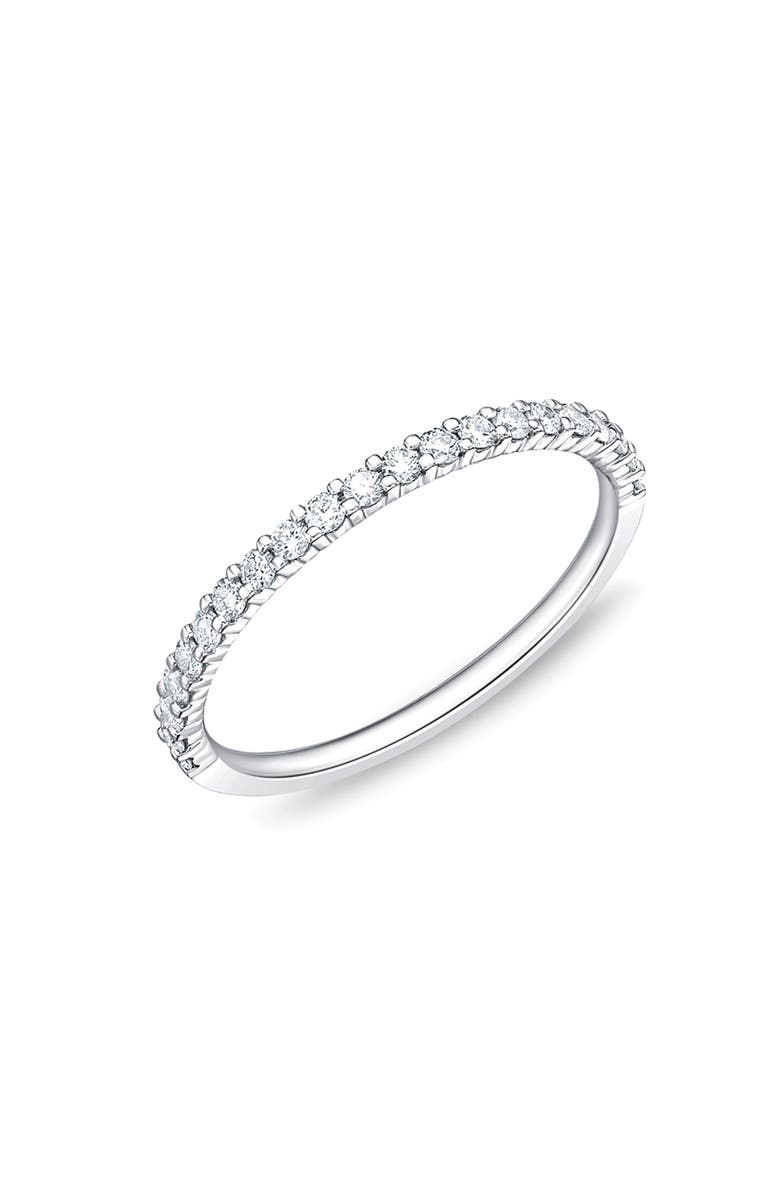 Mémoire Petite Prong Diamond Eternity Band, Main, color, Platinum