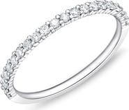 Mémoire Petite Prong Diamond Eternity Band