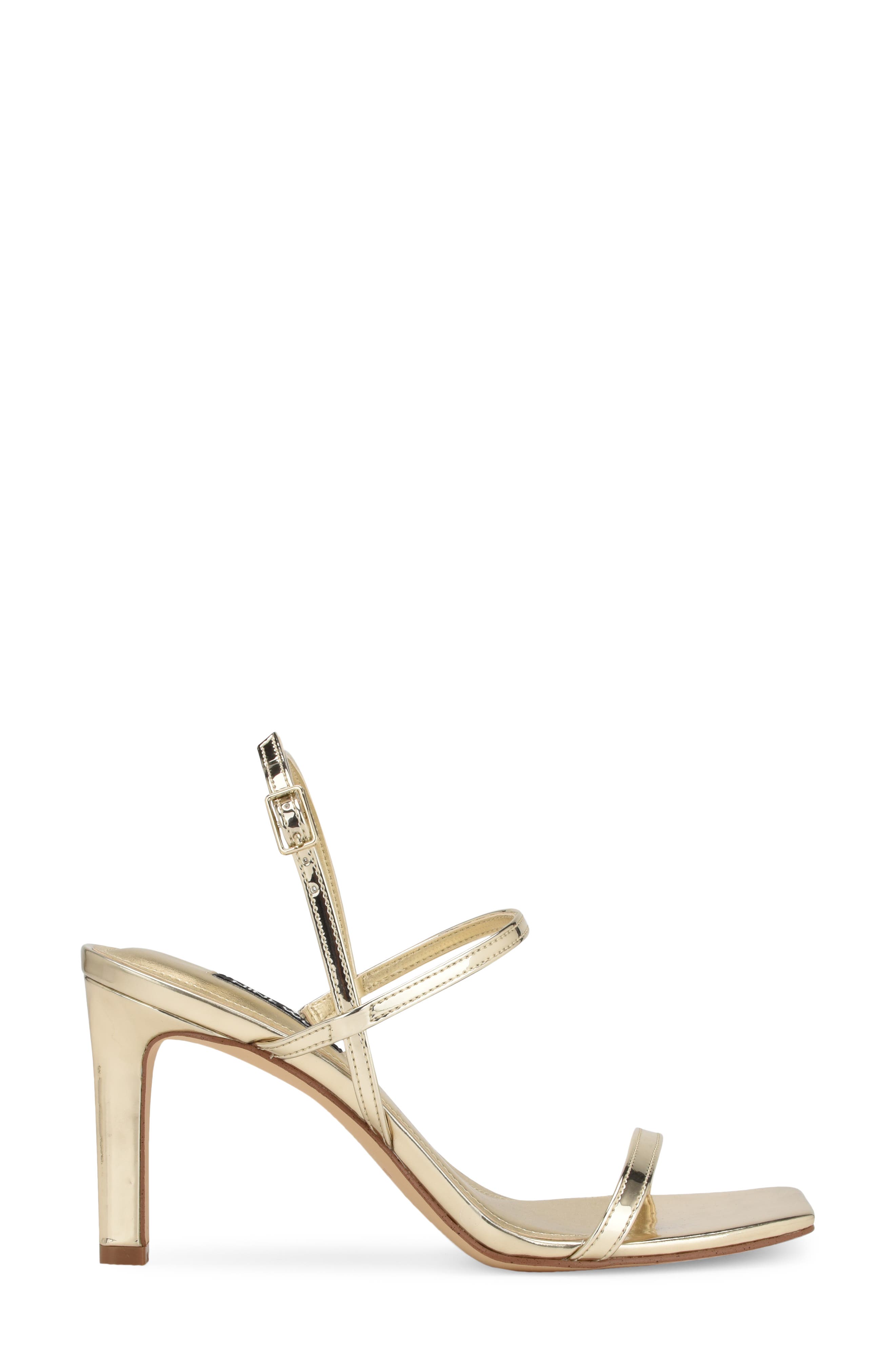 Nine West Olah Slingback Sandal, Alternate, color, Gol01