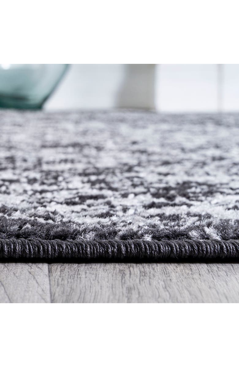 JONATHAN Y Modern Persian Boho Vintage Trellis Area Rug, Alternate, color, Black/Ivory