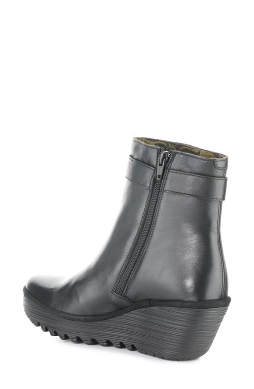Fly London Yuji Wedge Bootie In Multi