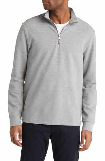 Sidney Ottoman Knit Quarter Zip Sweatshirt