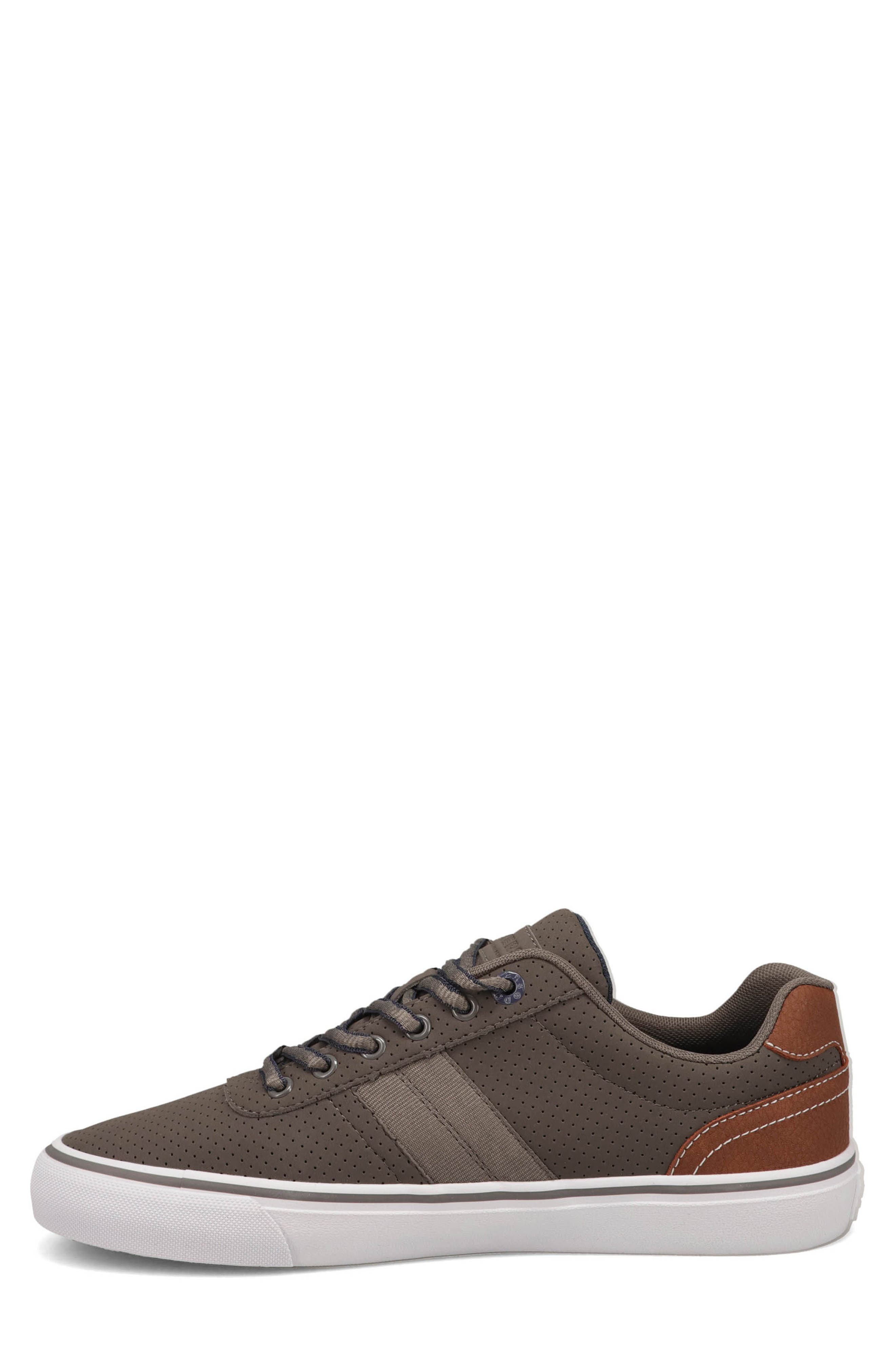 Hobbs Lace-Up Sneaker, Alternate, color, CHARCOAL/ NAVY