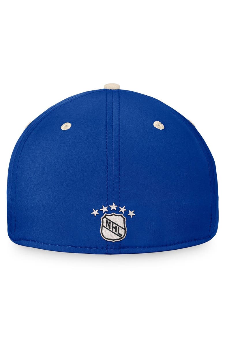 Men's Fanatics Branded Royal/Khaki St. Louis Blues True Classics Retro Flex Hat, Alternate, color, Navy