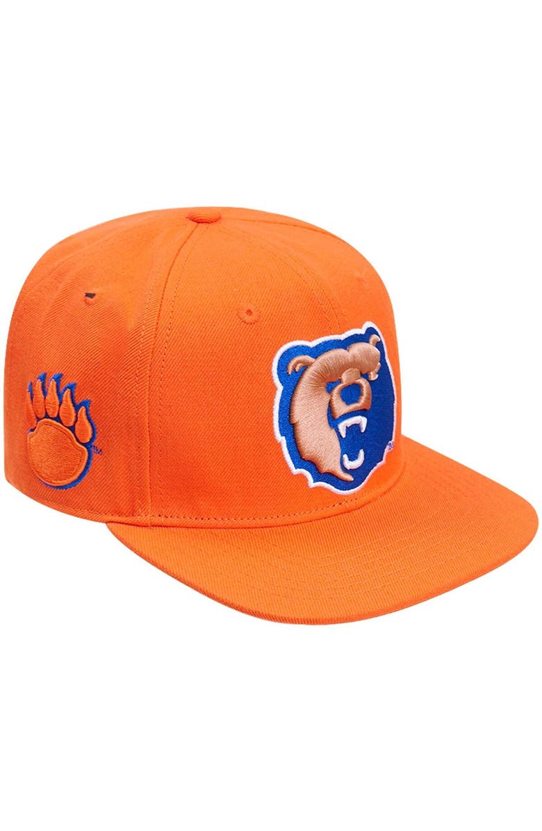 PRO STANDARD Men's Pro Standard  Orange Morgan State Bears Evergreen Mascot Snapback Hat, Main, color, 