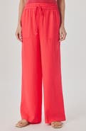 Splendid Stella Paperbag Linen Wide Leg Pants
