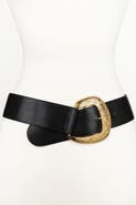 Raina Belts Cowboy Style Buckle Leather Belt