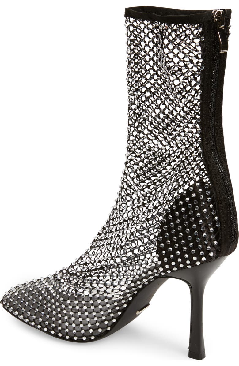 Billini Rhinestone Mesh Bootie, Alternate, color,