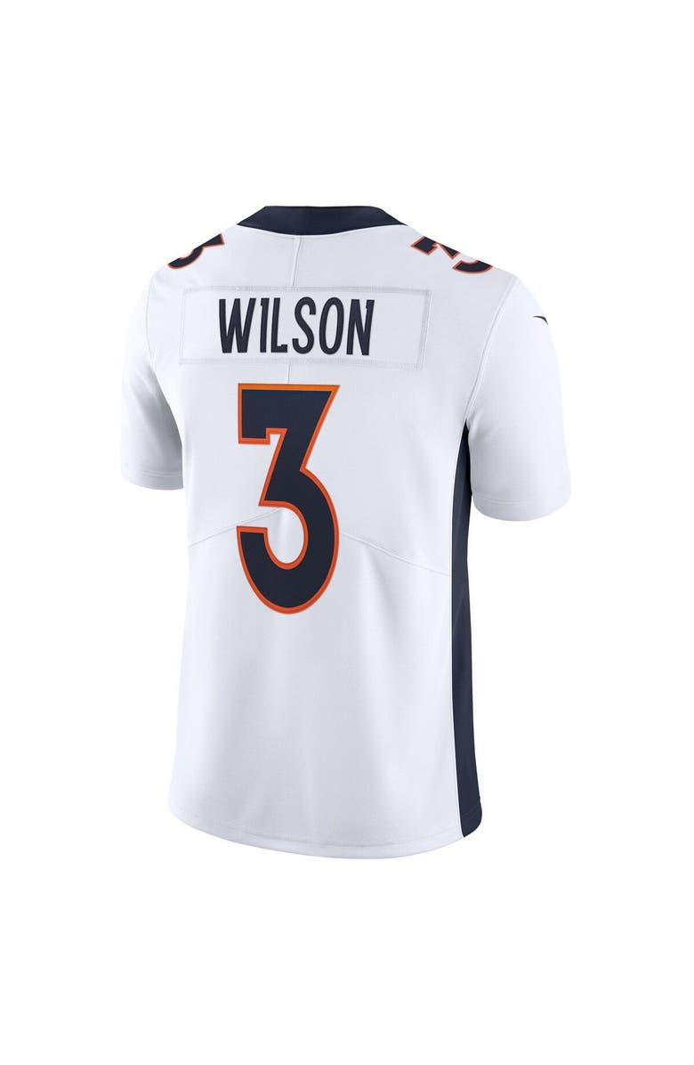 Nike Men's Nike Russell Wilson White Denver Broncos Team Vapor Limited Jersey, Alternate, color, 