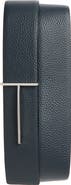 TOM FORD Reversible Slim T Soft Grain Leather Belt
