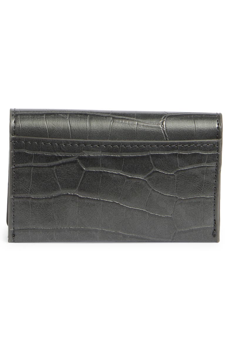 Dolce Vita Mini Me Faux Leather Wallet, Alternate, color, Grey