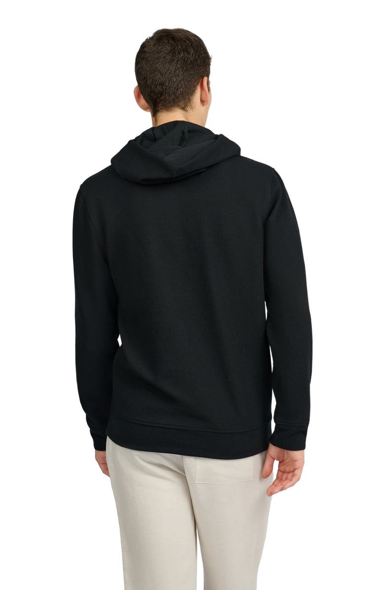 Onia Waffle Half Button Hoodie, Alternate, color, 