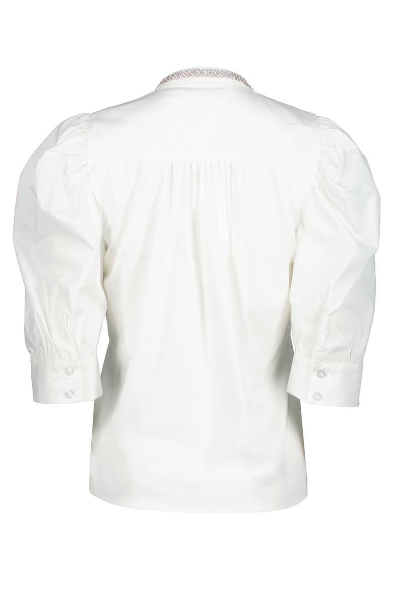 Cate Embelished Top, Alternate, color, White