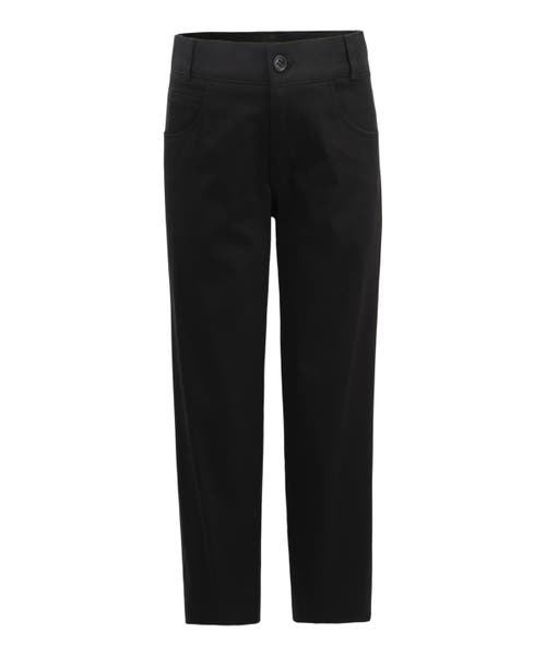 Moustache Tailored Stretch-cotton Trousers In Black