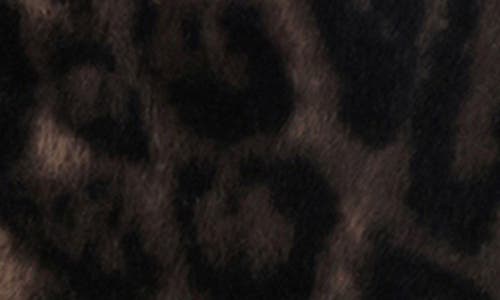 Apparis Brenn Faux Fur Accent Pillow In Animal Print