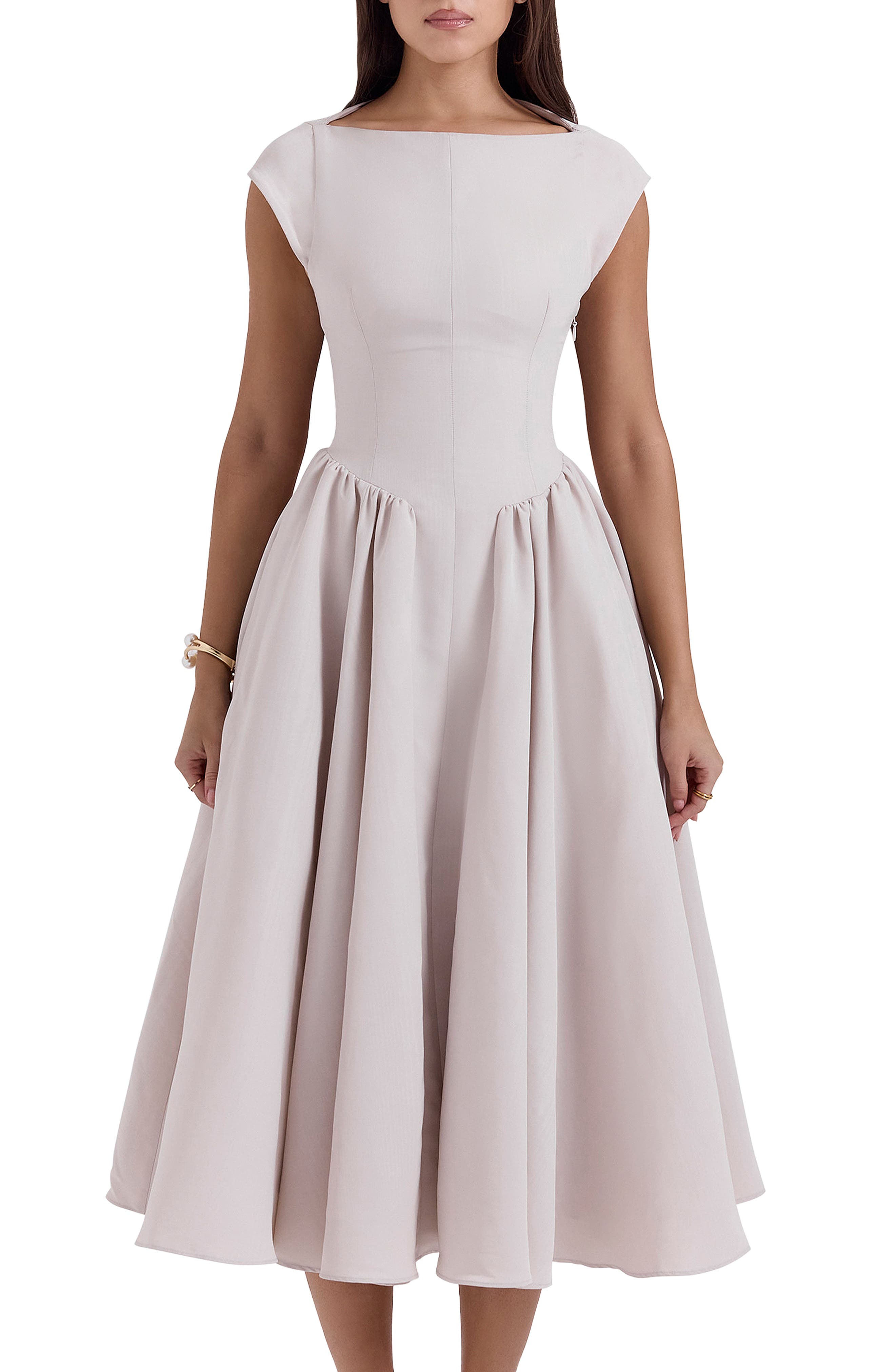 debutante black moire satin backless midi dress Debutante Black Moire Satin Backless Midi Dress