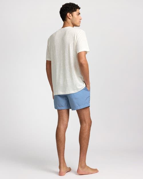 Onia Charles 4" Swim Trunk In Blue