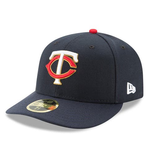 Men's New Era Navy Minnesota Twins Alternate Authentic Collection On-Field Low Profile 59FIFTY Fitted Hat