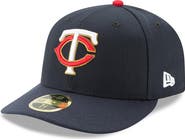 New Era Men's New Era Navy Minnesota Twins Alternate Authentic Collection On-Field Low Profile 59FIFTY Fitted Hat