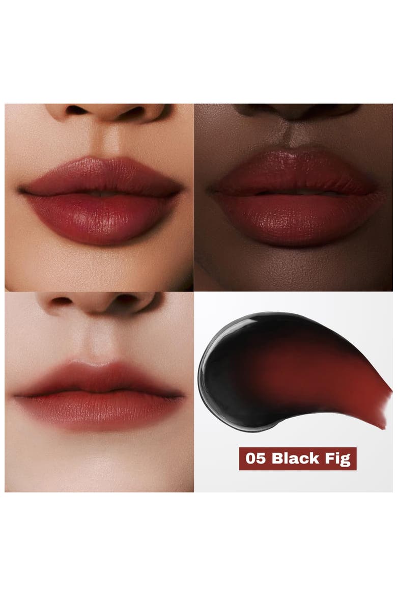 Black Peel Off Lip Tattoo Tint, Alternate, color, BLACK FIG