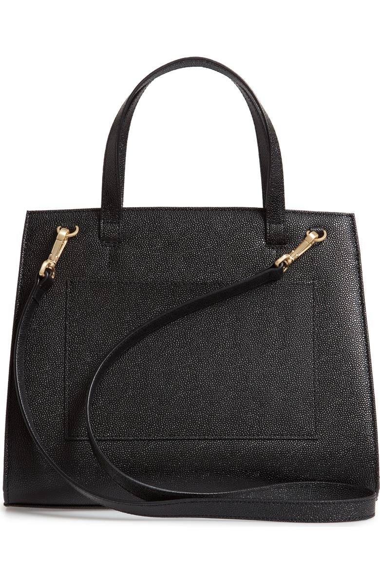 Ted Baker London Aarilli Bow Leather Satchel, Alternate, color,