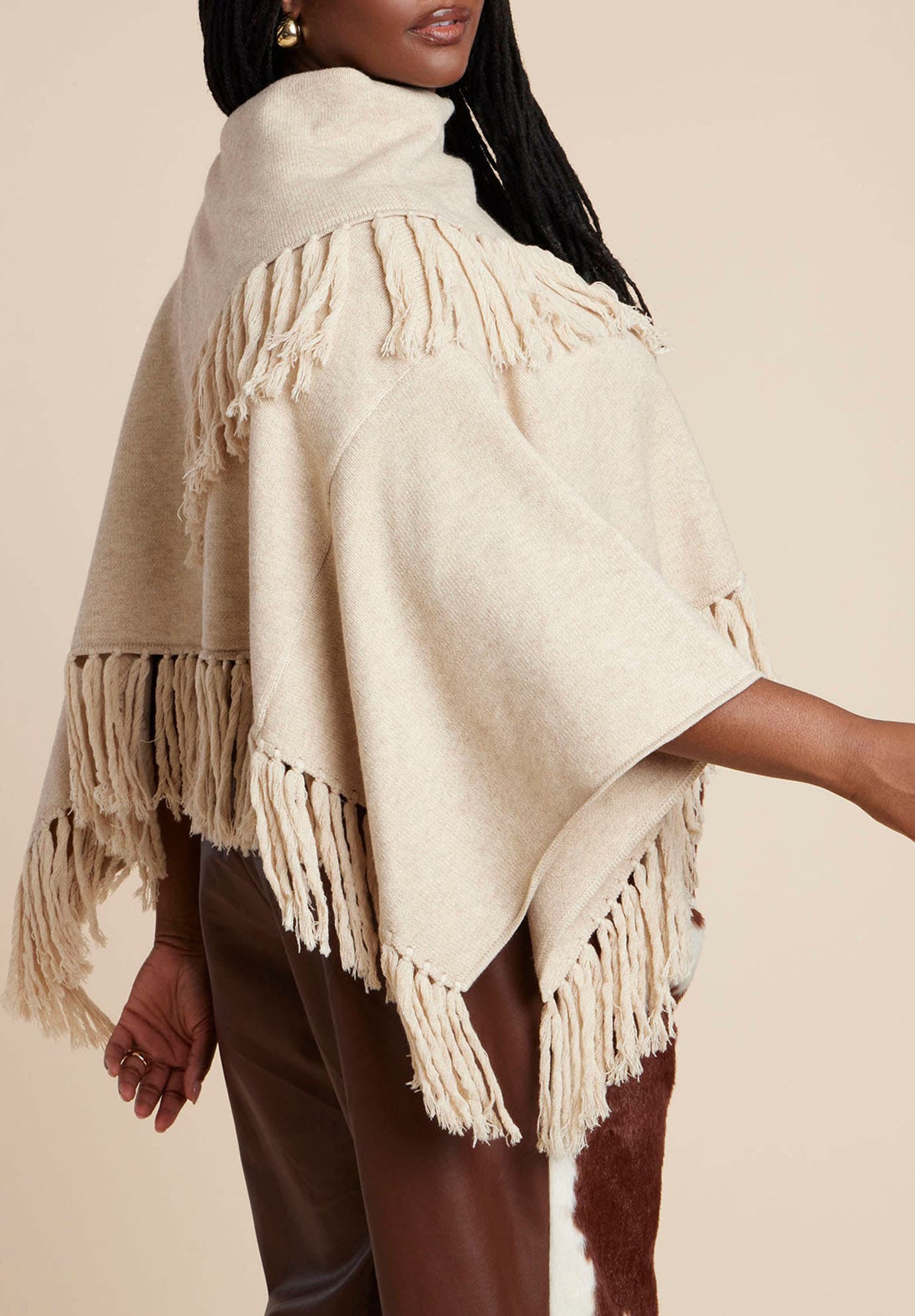 Fringe Poncho - image 2