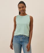 Pact Organic Cotton Softspun High Neck Tank