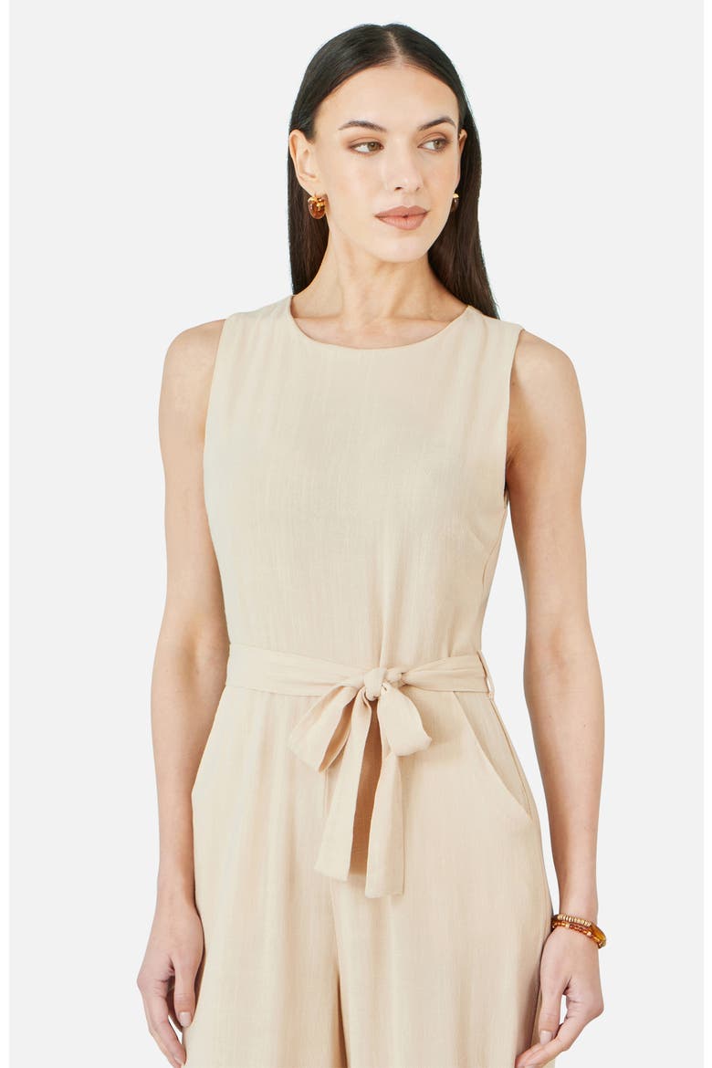 Culotte Jumpsuit, Alternate, color, Natural