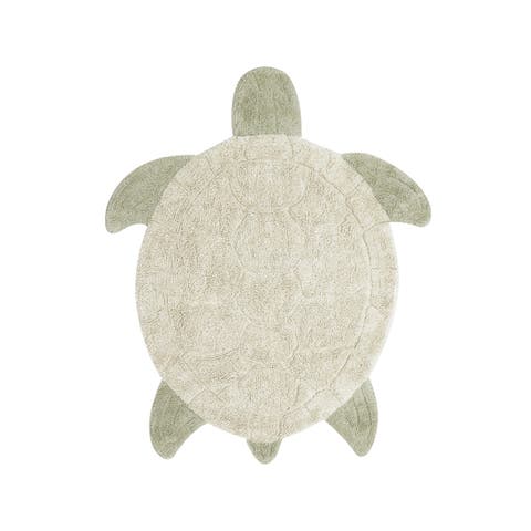 Washable Rug Sea Turtle