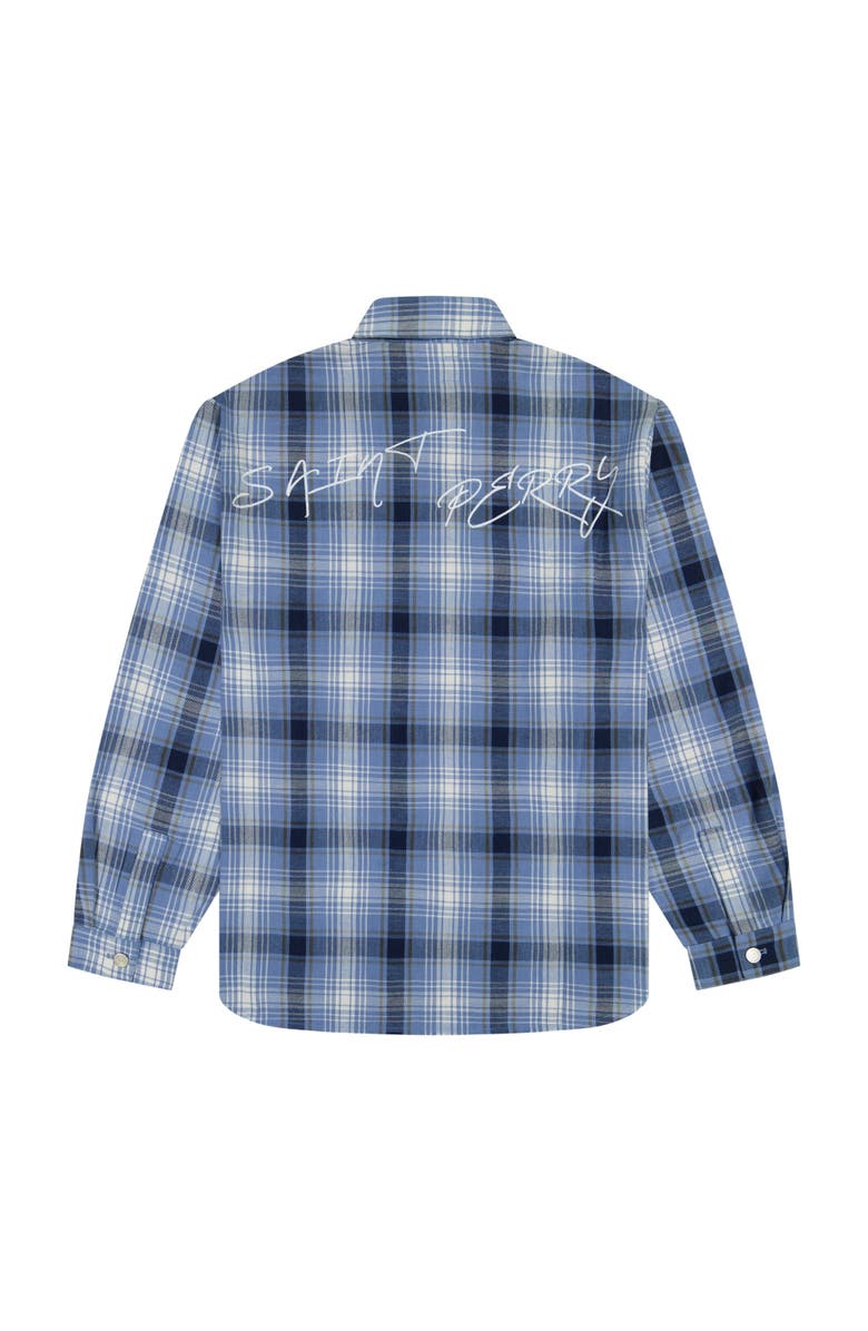 SAINT PERRY Spirits Of Summer Flannel Shirt, Alternate, color, Gray