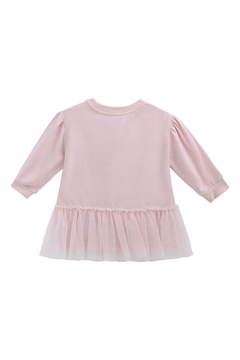 Heart Bow Dress, Alternate, color, Pink