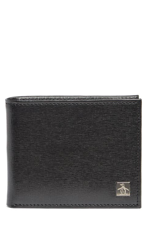 Saffiano Bifold Leather Wallet