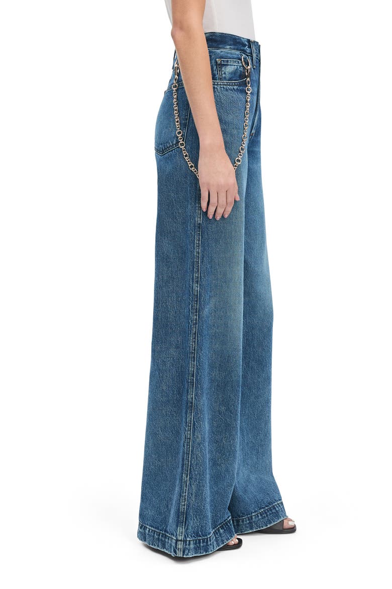 The Masha Superhigh Waist Wide Leg Jeans, Alternate, color, DILLION