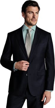 Charles Tyrwhitt Slim Fit Twill Natural Stretch Suit Jacket