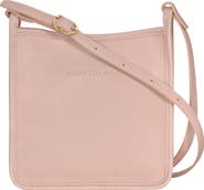 Longchamp Small Le Foulonné Leather Crossbody Bag