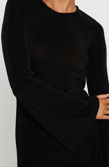 Amersham Open Back Long Sleeve Maxi Dress