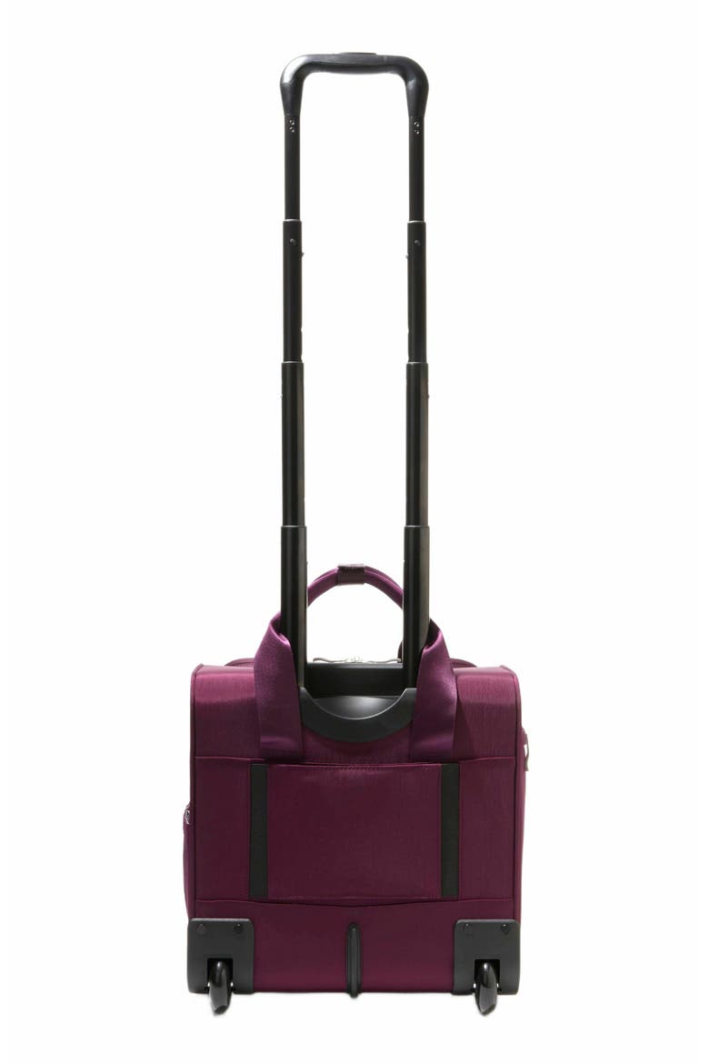 2 Wheel Underseater Carry-On Suitcase, Alternate, color, Mulberry
