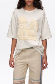 Bimba y Lola Toweling Logo T-Shirt