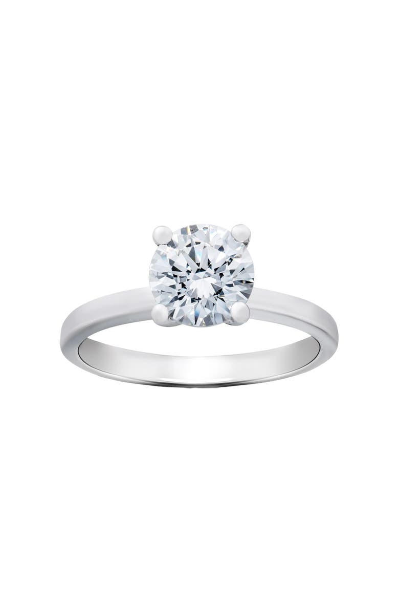 Bliss Diamond 1 1/2Ct Lab Grown Round Cut Solitaire Diamond Engagement Ring 14k Gold, Main, color, 