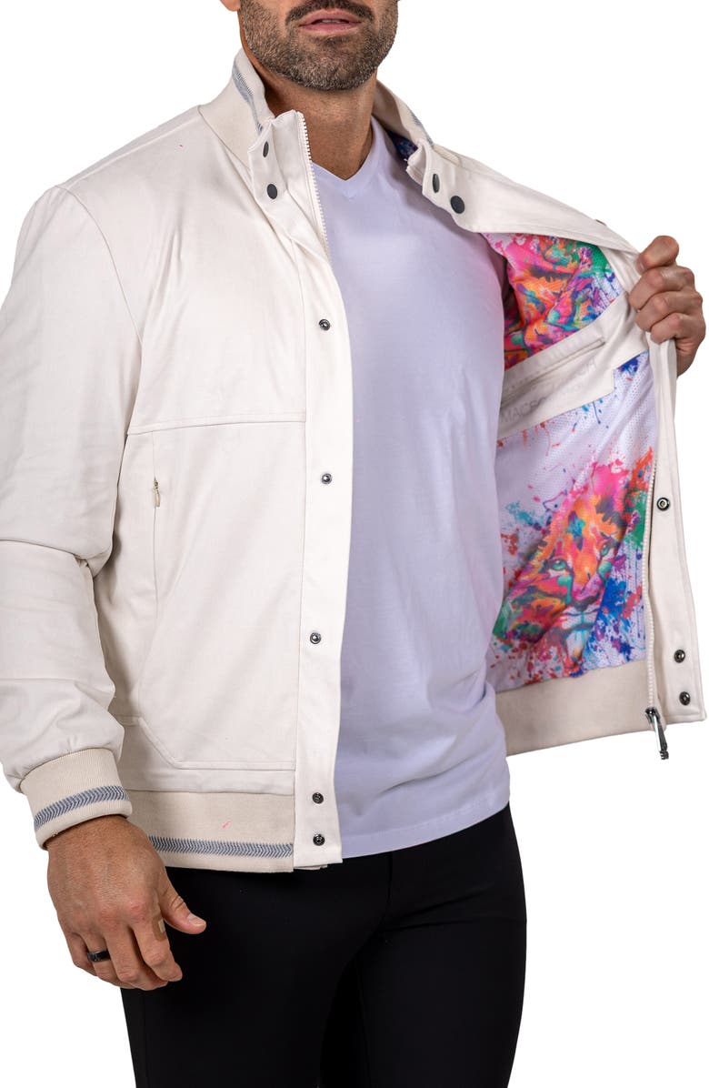 Maceoo Bomber Jacket, Alternate, color, 