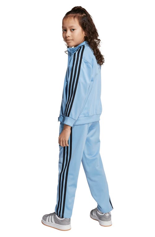 Adidas Originals Adidas Kids' Firebird Recycled Polyester Track Jacket & Pants Set In Blue