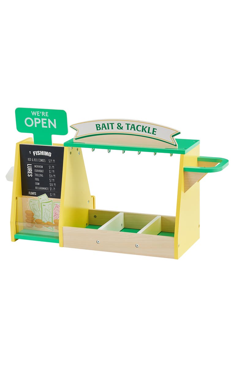 Teamson Kids My Little Helper Fishing Shop & Accessories Playset, Alternate, color, Multi Color