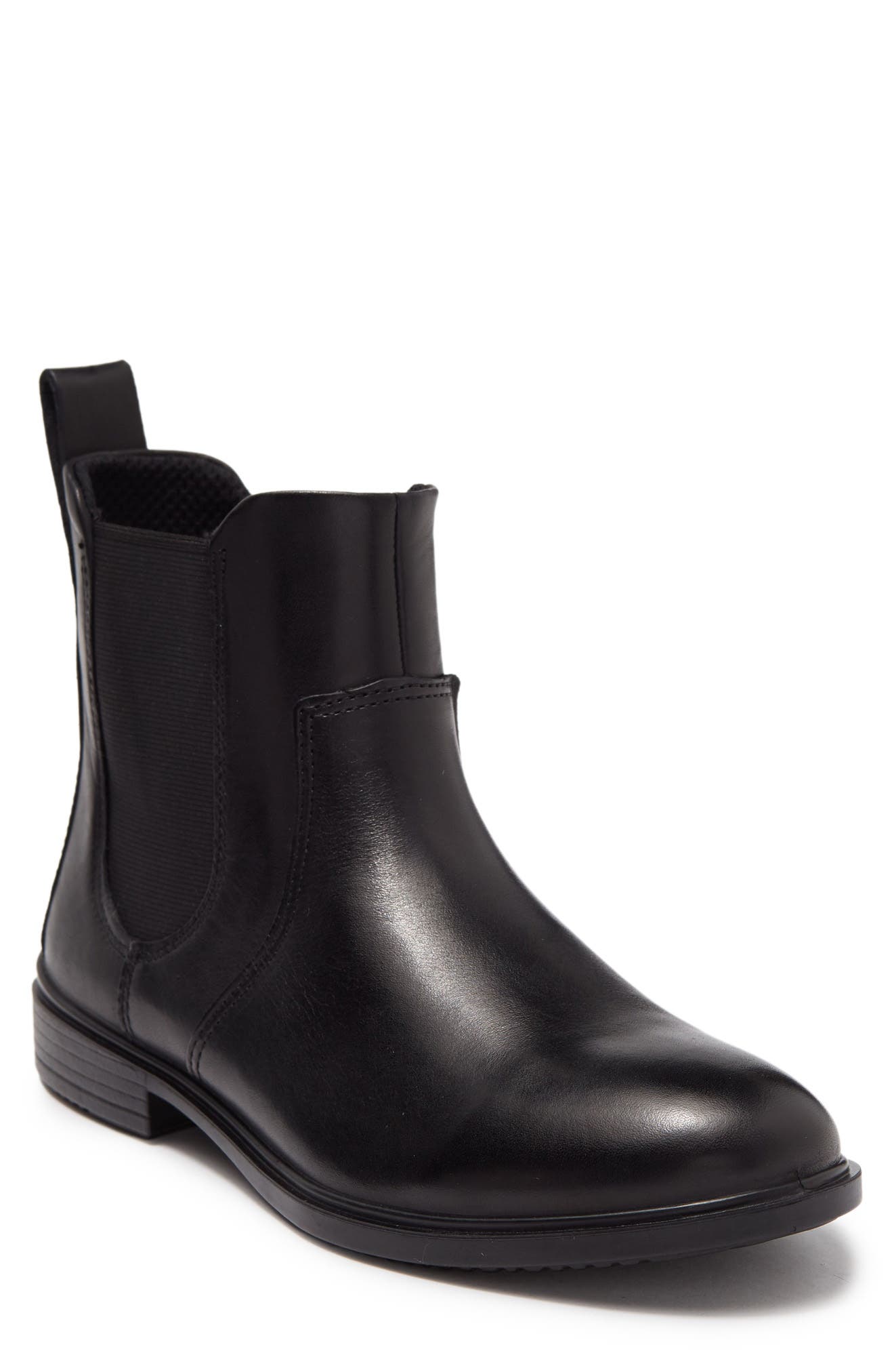 ECCO Soft Classic Leather Boot, Main, color, 