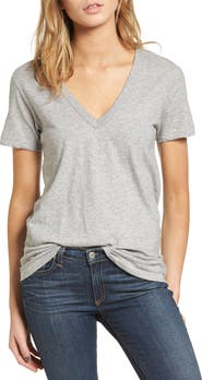 rag & bone The Vee Slub Cotton T-Shirt