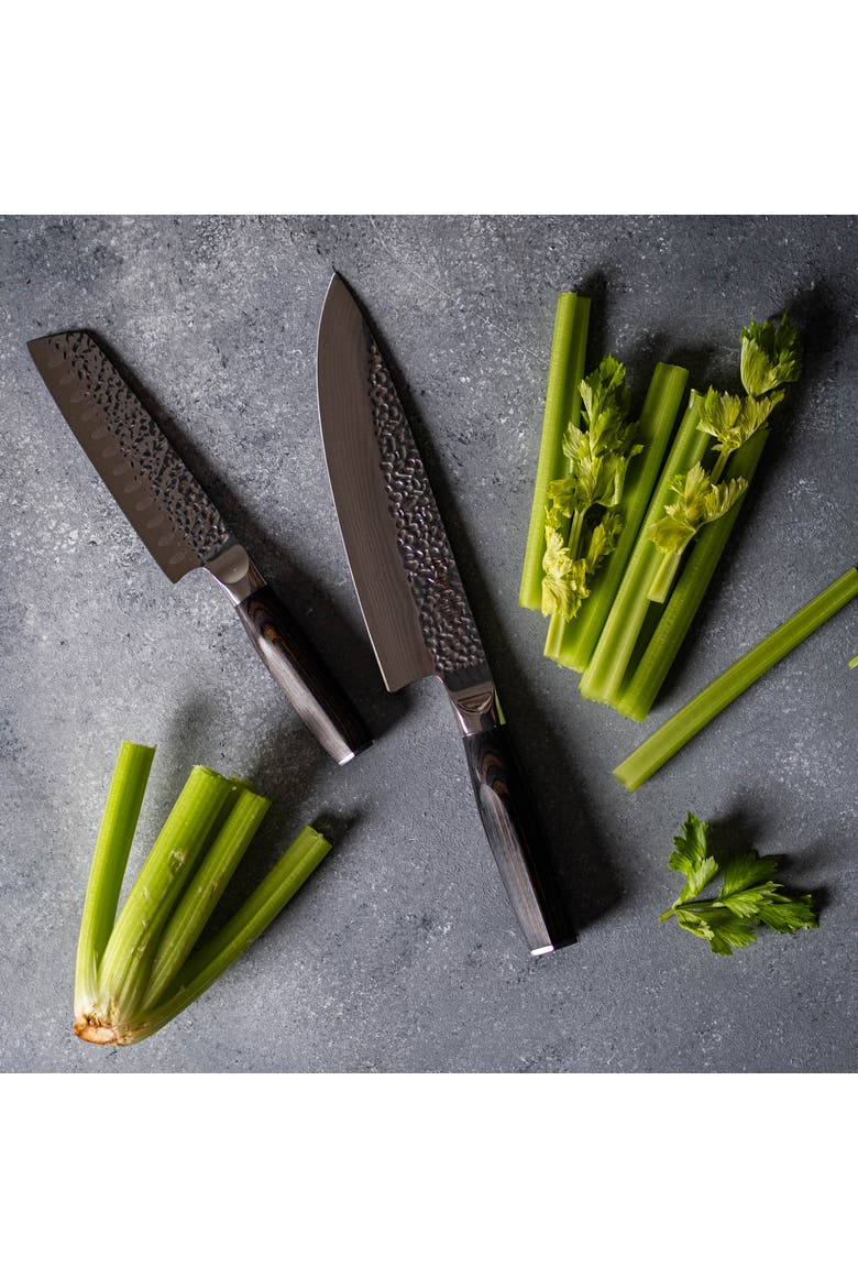 Damashiro EMPEROR® 5.5" Santoku, Alternate, color, Silver