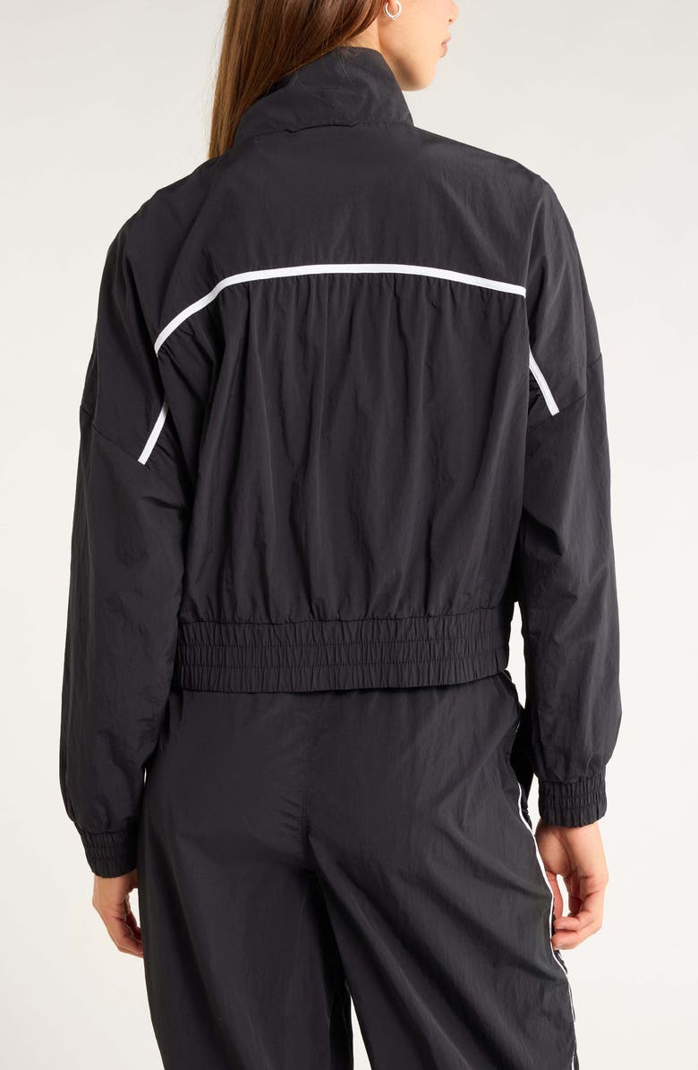 Zella Travel Lite Track Jacket, Alternate, color, Black