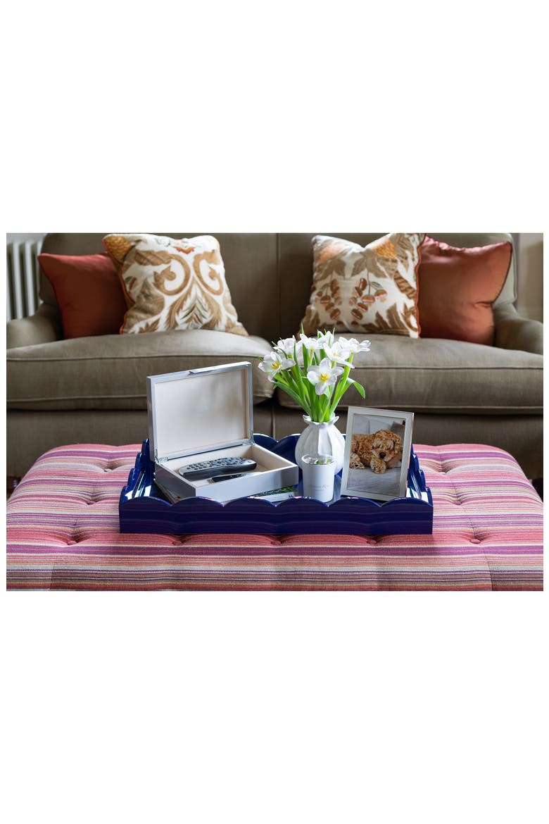 Chiffon Enamel Picture Frame, Alternate, color, GREY
