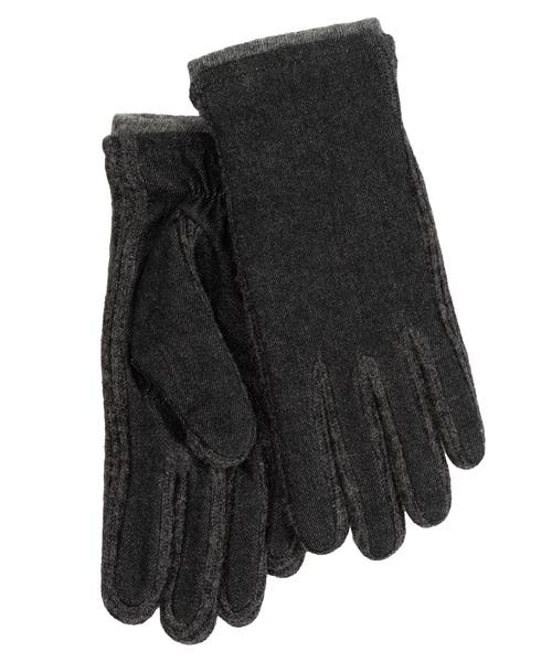Echo Denim Combo Glove In Black
