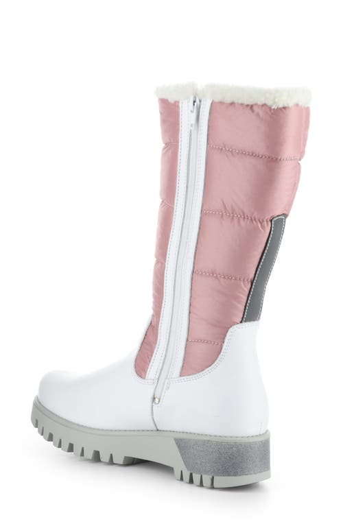 Bos. & Co. Gracen Prima Waterproof Winter Boot In White